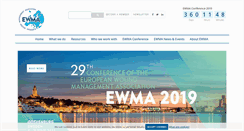 Desktop Screenshot of ewma.org